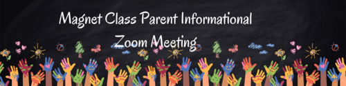 Parent Informational Zoom Meeting Graphic