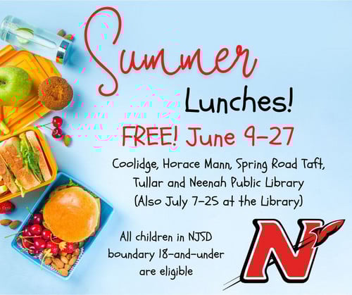 Free Summer Lunches Offered