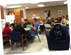 Students in TEC classroom