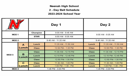 Bell Schedule